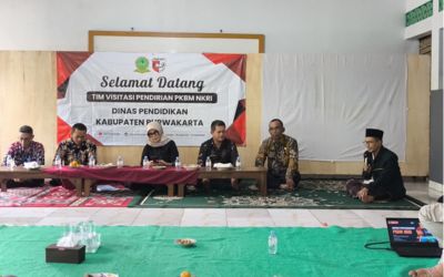 Visitasi Pendirian PKBM NKRI Di Desa Cikopo Purwakarta